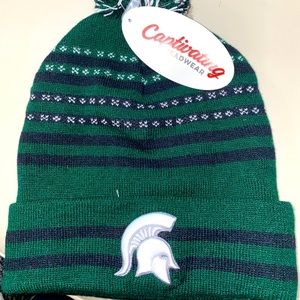 Brand New Michigan State Knit Hat